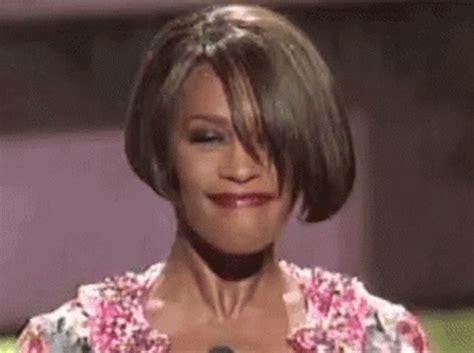 whitney houston gif.